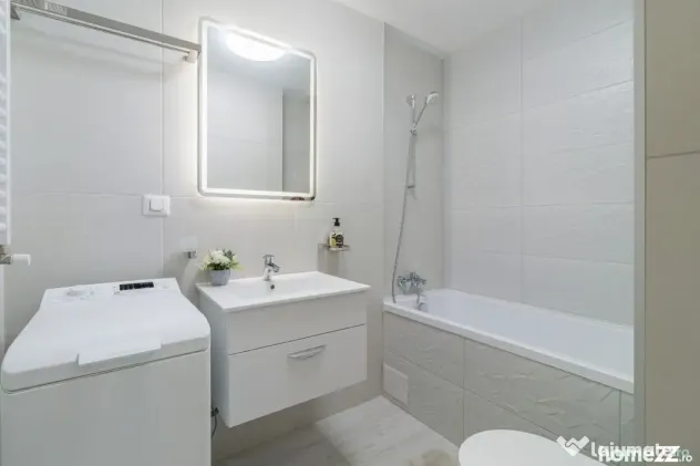 Baneasa, Apartament 2 camere cu 2 bai, prima inchiriere