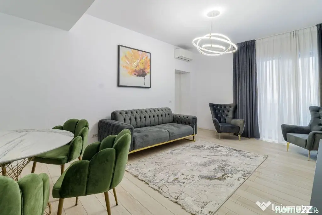 Baneasa, Apartament 2 camere cu 2 bai, prima inchiriere