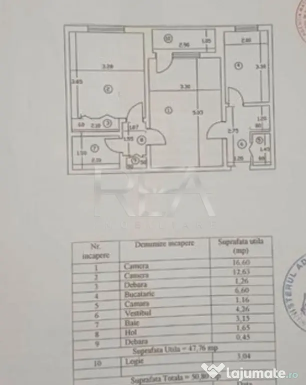 2 camere, et 6/10, 51mp-Drumul Taberei-metrou Raul Doamnei