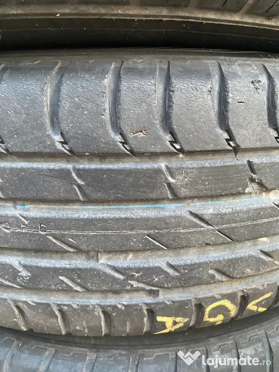 Jante tablă VW 15” ET47 5x112 +vară Nokian 195/65 R15