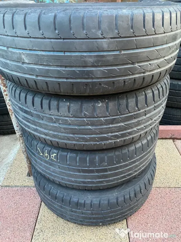 Jante tablă VW 15” ET47 5x112 +vară Nokian 195/65 R15