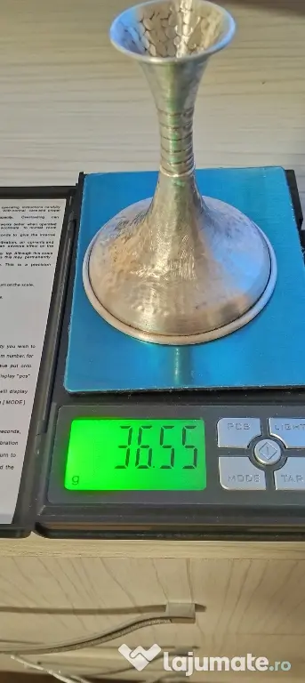 Sfeșnic din Argint 925 pentru mai multe detalii doar la telefon.