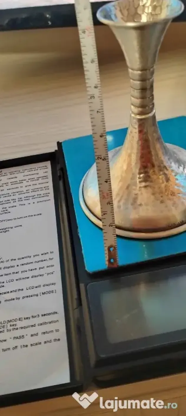 Sfeșnic din Argint 925 pentru mai multe detalii doar la telefon.