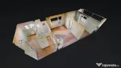 Apartament 2 camere | Astra | Etaj 3 | Vedere spre Tâmpa...