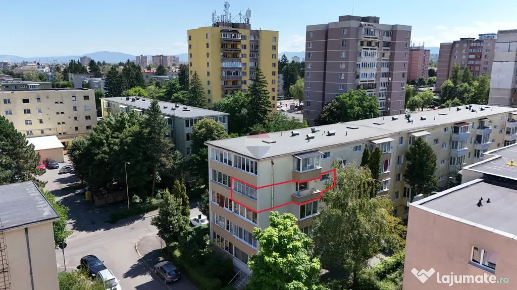 Apartament 2 camere | Astra | Etaj 3 | Vedere spre Tâmpa...