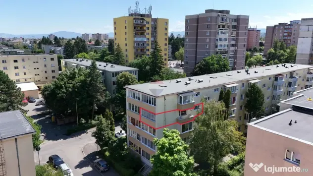 Apartament 2 camere | Astra | Etaj 3 | Vedere spre Tâmpa...