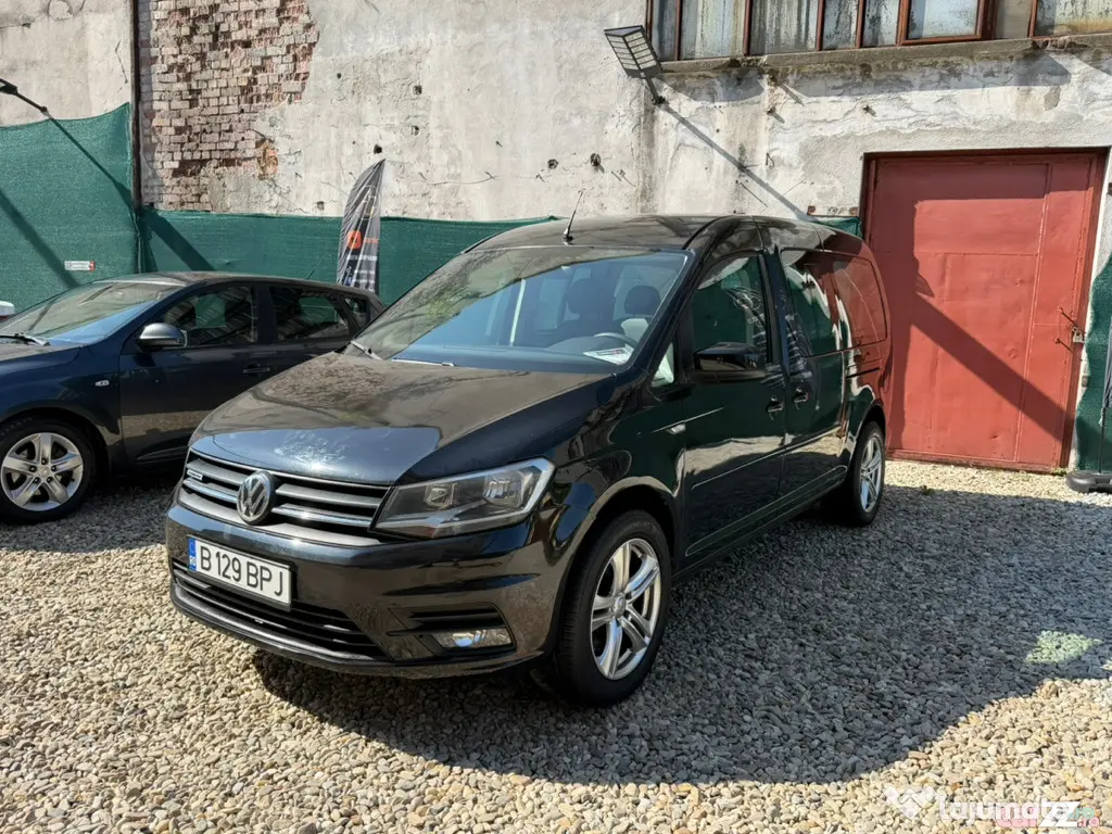 VW Caddy Maxi 2018 1.4 CNG 110CP DSG 7 Trepte Euro6 7 Locuri