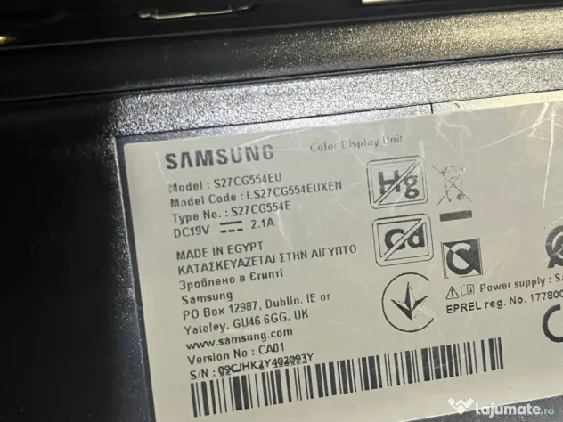 Placă de bază (mainboard) originală Samsung, cod BN41-03194A, monit. Samsung S27