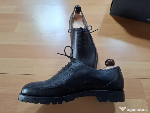 Pantofi Hand Made, Vass shoes Budapest, tip Norweger