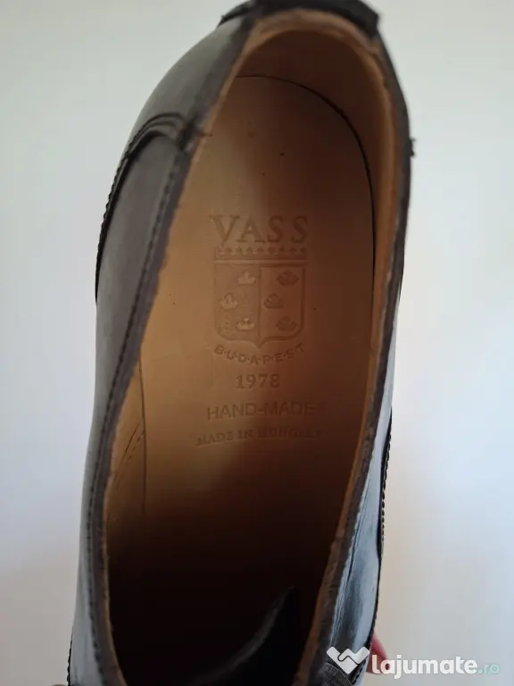 Pantofi Hand Made, Vass shoes Budapest, tip Norweger