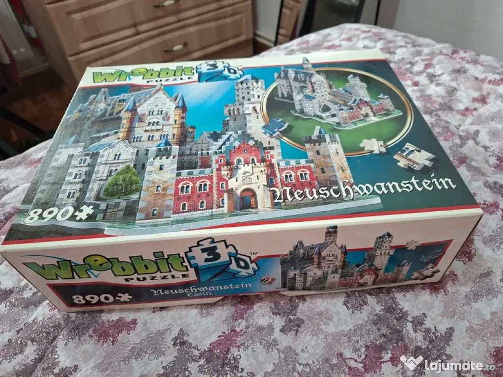 Puzzle 3D Neuschwanstein castle- Wrebbit