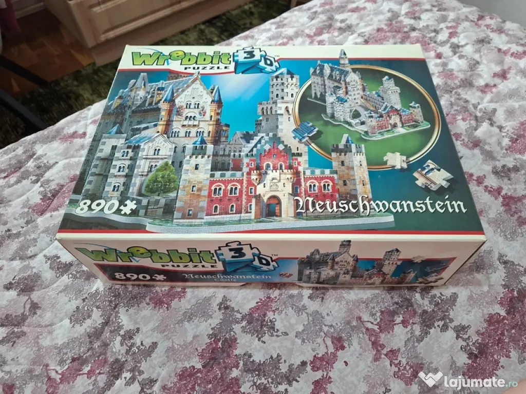 Puzzle 3D Neuschwanstein castle- Wrebbit