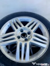 4 jante aliaj 4x100 pe 16" originale Renault, Dacia cu anvelope vara 205/55/16. 