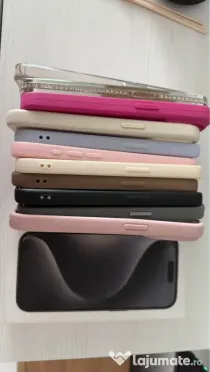iPhone 15 pro black impecabil