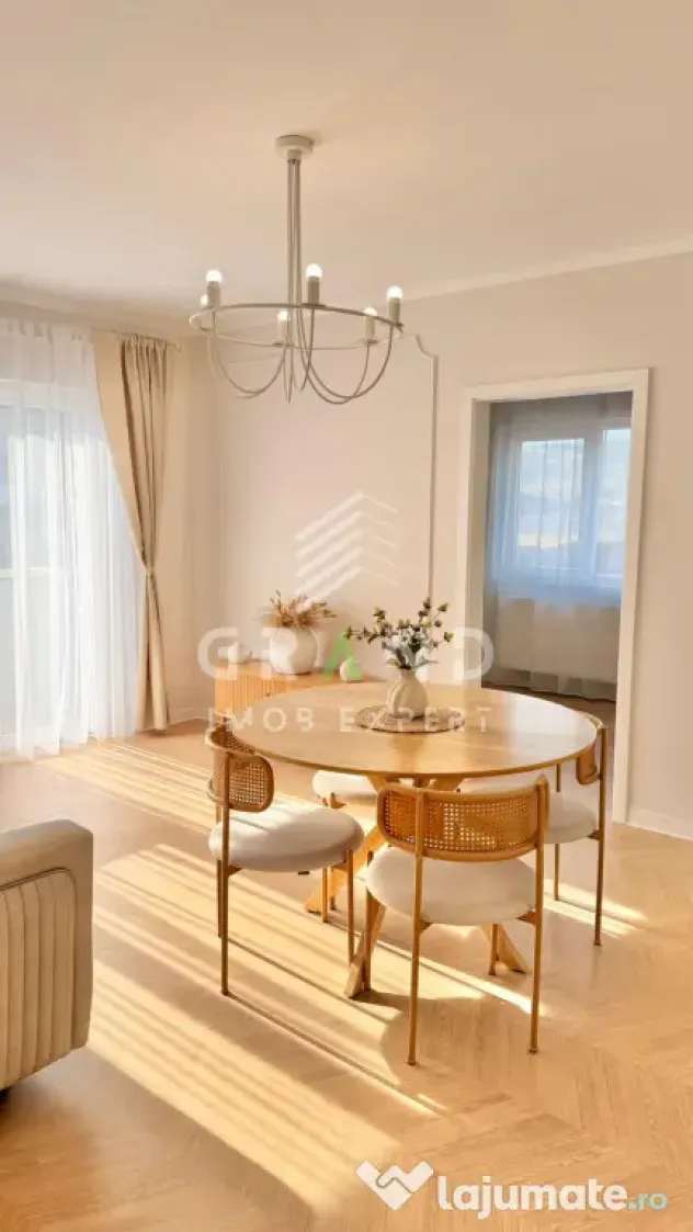 Nou Finisat | Apartament cu 3 Camere | Balcon | Parcare | Fl