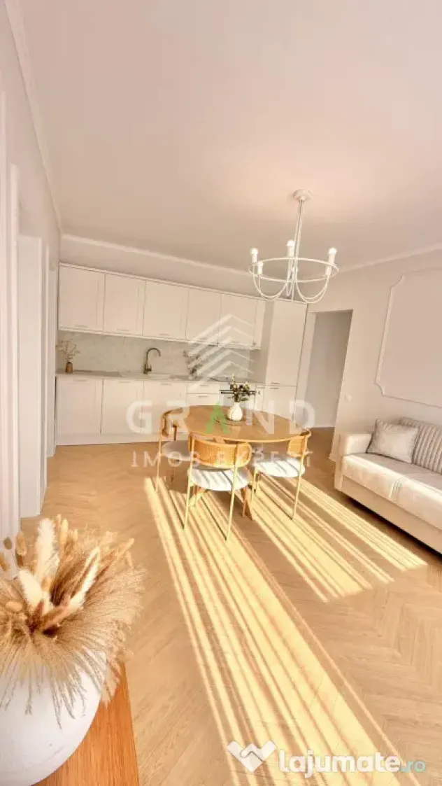 Nou Finisat | Apartament cu 3 Camere | Balcon | Parcare | Fl