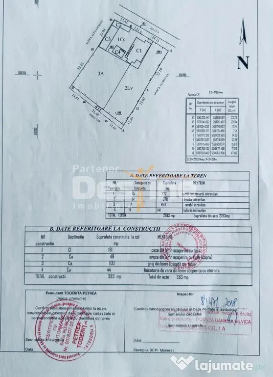 Gospodărie completă cu 2.793 mp teren și multiple anexe,
