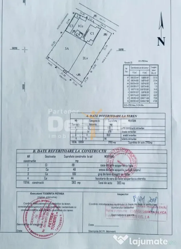 Gospodărie completă cu 2.793 mp teren și multiple anexe,