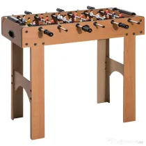 HOMCOM Masa de Foosball Profesionala in Lemn MDF, 87x 4 x78cm
