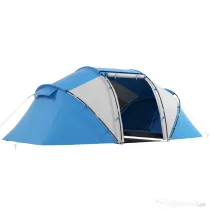 Outsunny Cort pentru Camping pentru 6 Persoane 460 × 230 × 195cm