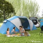 Outsunny Cort pentru Camping pentru 6 Persoane 460 × 230 × 195cm 