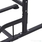 HOMCOM Bară de Tracțiuni Reglabilă pentru Fitness, Aparat Multifuncțional cu Cadru din Oțel, Max. 120 kg 