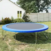 HOMCOM Protecție Margine pentru Trambulină, Ø366x1.5 cm, Albastru