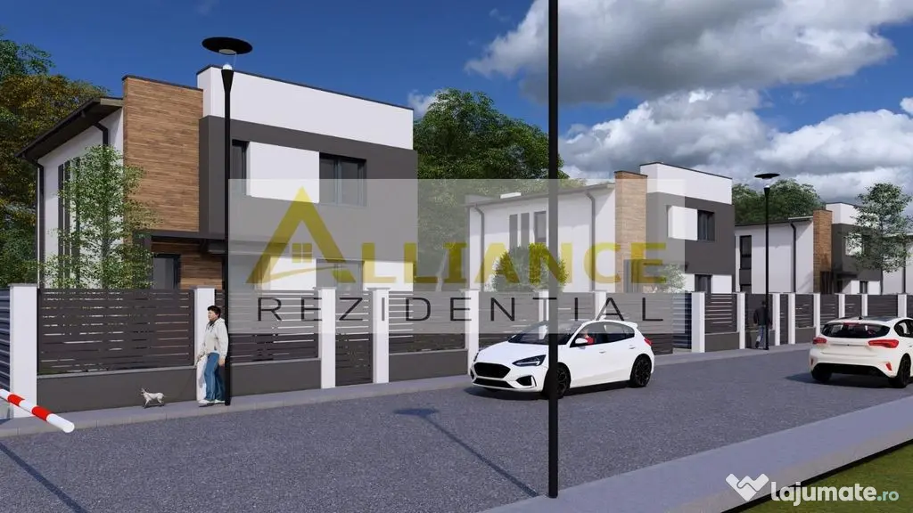 Vila individuala- 5 camere - 470mp teren - cartierul nou-...