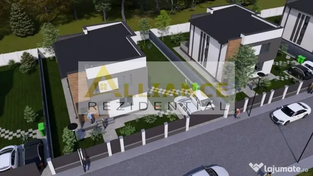 Vila individuala- 5 camere - 470mp teren - cartierul nou-...