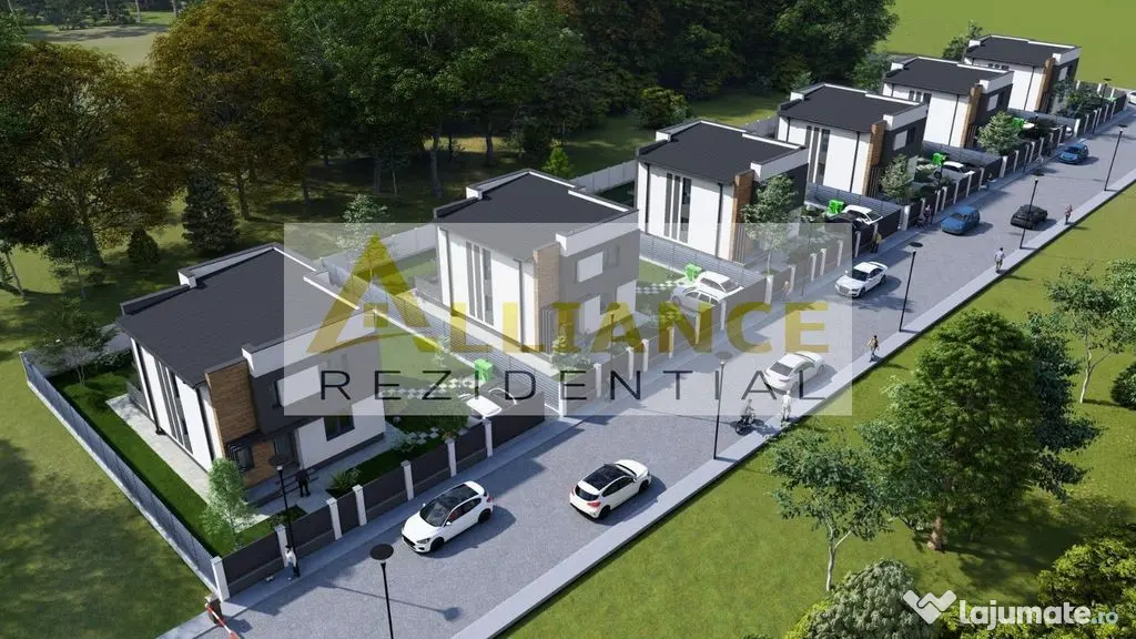Vila individuala- 5 camere - 470mp teren - cartierul nou-...