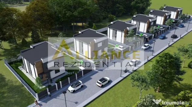 Vila individuala- 5 camere - 470mp teren - cartierul nou-...