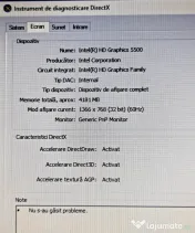 De vanzare laptop Lenovo--Intel i3-5005U--SSD 120 GB--8GB RAM--Baterie 5 ore