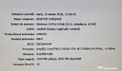 De vanzare laptop Lenovo--Intel i3-5005U--SSD 120 GB--8GB RAM--Baterie 5 ore