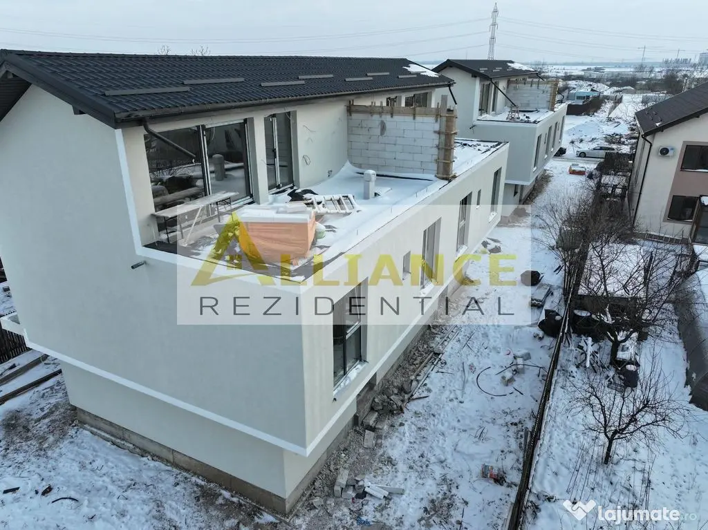 Popesti Casa Tip Duplex 5 camere - 4 bai 180 MPU Teren - ...