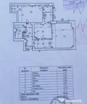 Apartament, 2 camere decomandat, zonă ultracentrală, 56,77 