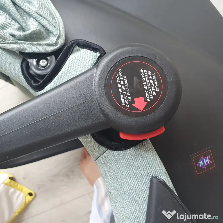 Scoica auto și landou fără cadru