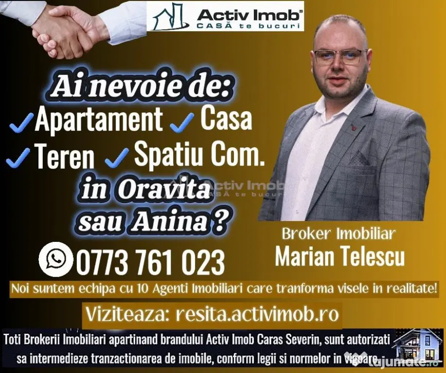 Oravita, Spatiu Comercial, Zona Piata, Usor Negociabil