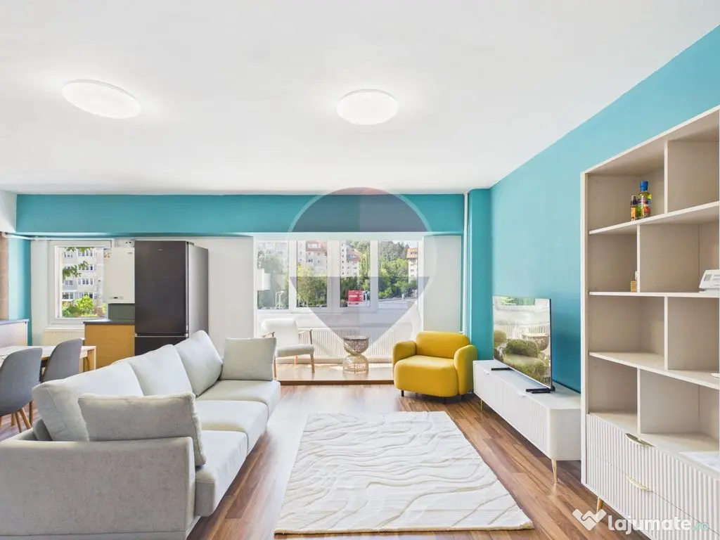 Apartament spațios 56 mp, prima închiriere, Răcădău