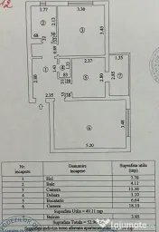 Zona Tineretului-Piata Concordiei. Ap. 2 camere, etaj 2.