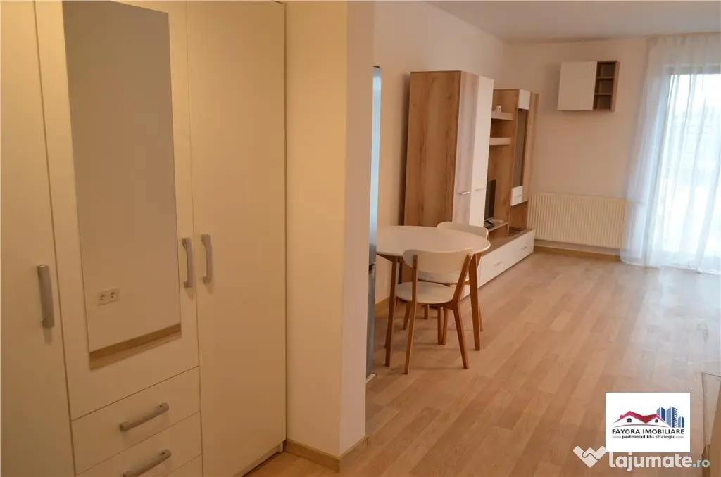 Ap. Nou 1 Camera si Parcare Privata de Inchiriat Green Resid