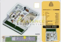 {Metrou Berceni doar 5 minute} | App 3 cam/2 bai + terasa |