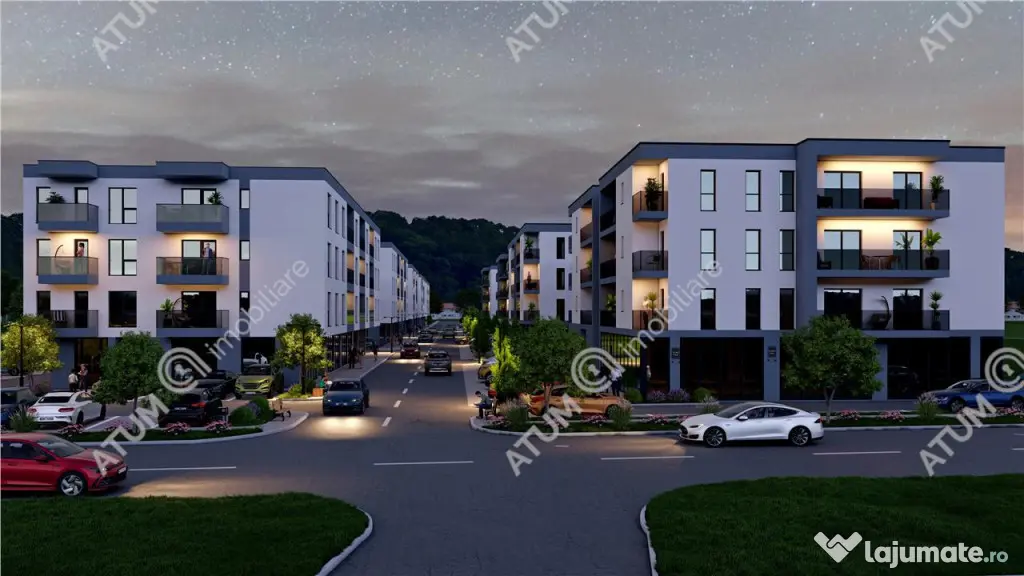 Apartament intabulat cu 2 camere la etajul 2 in Selimbar zon