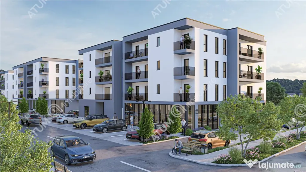Apartament intabulat cu 2 camere la etajul 2 in Selimbar zon