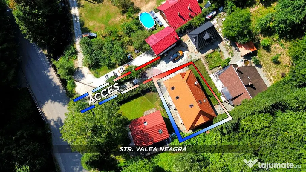 De Vanzare CABANA Valea Neagra, spre Statiunea Izvoare