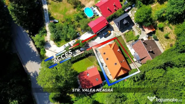 De Vanzare CABANA Valea Neagra, spre Statiunea Izvoare