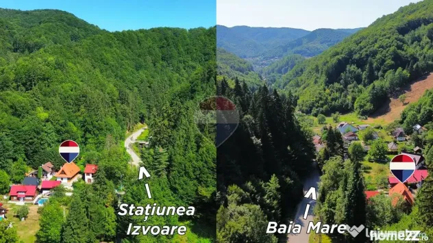De Vanzare CABANA Valea Neagra, spre Statiunea Izvoare