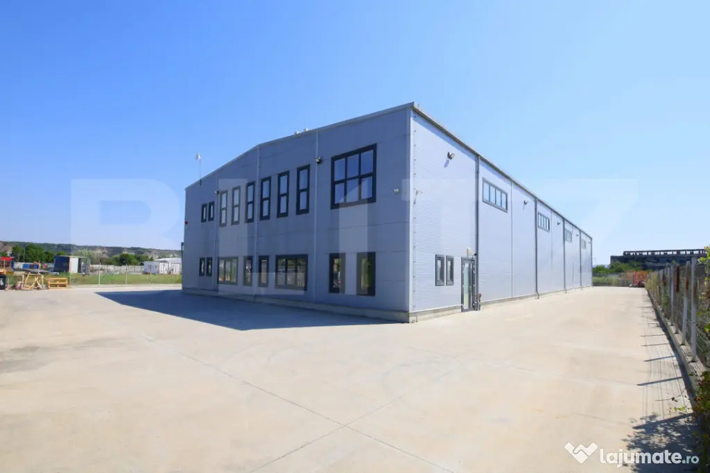 Hala cu cladire birouri, 955 mp, 2850 mp teren, Campia Turzi - Cluj-Napoca (Cluj)