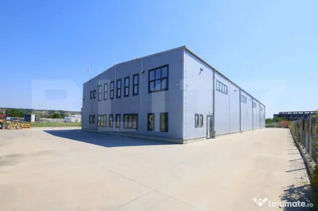 Hala cu cladire birouri, 955 mp, 2850 mp teren, Campia Turzi - Cluj-Napoca (Cluj)