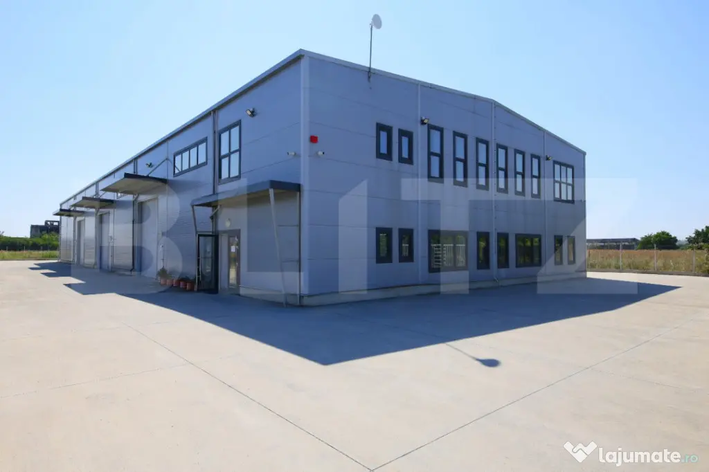 Hala cu cladire birouri, 955 mp, 2850 mp teren, Campia Turzi - Cluj-Napoca (Cluj)