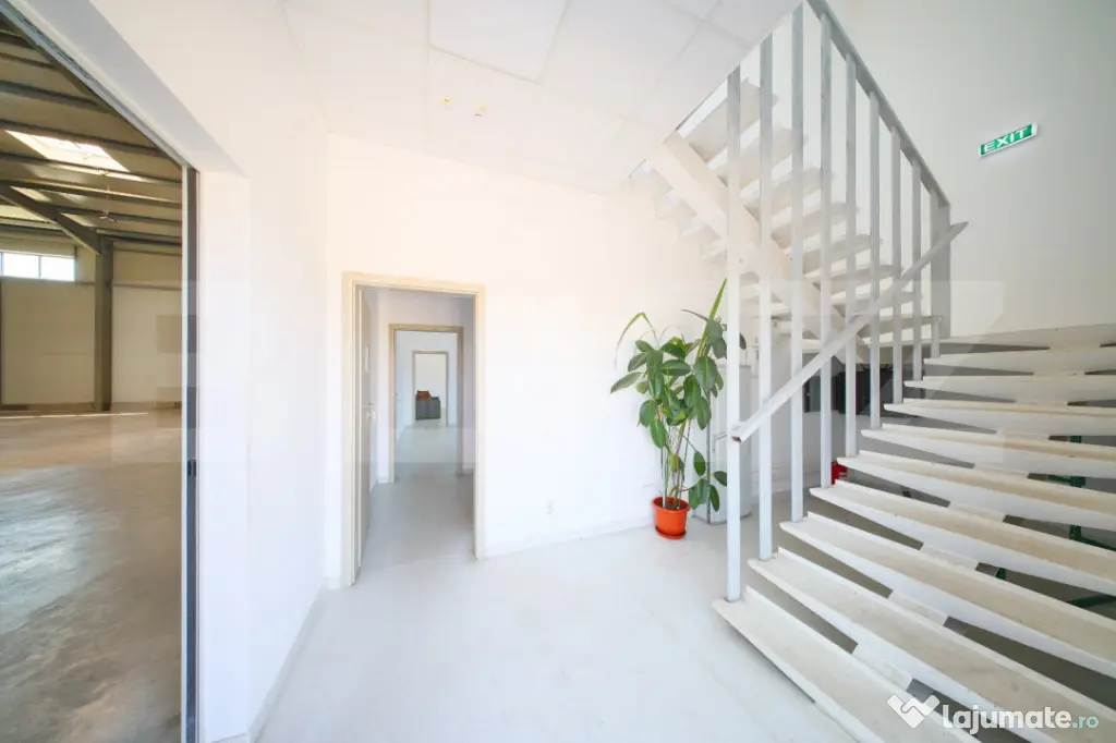 Hala cu cladire birouri, 955 mp, 2850 mp teren, Campia Turzi - Cluj-Napoca (Cluj)